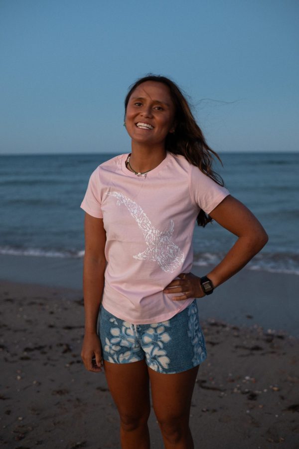 Women’s Little Shark Big Shark Tee - Image 6