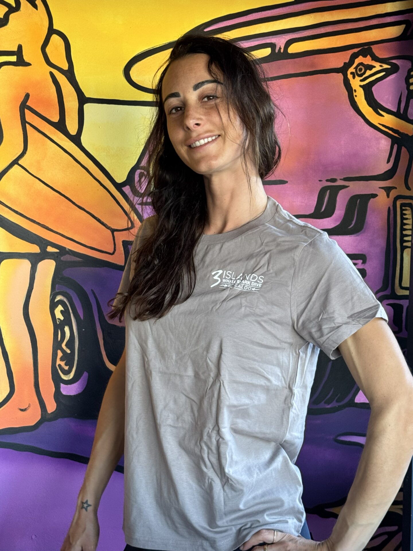 Women’s Little Shark Big Shark Tee - Image 18