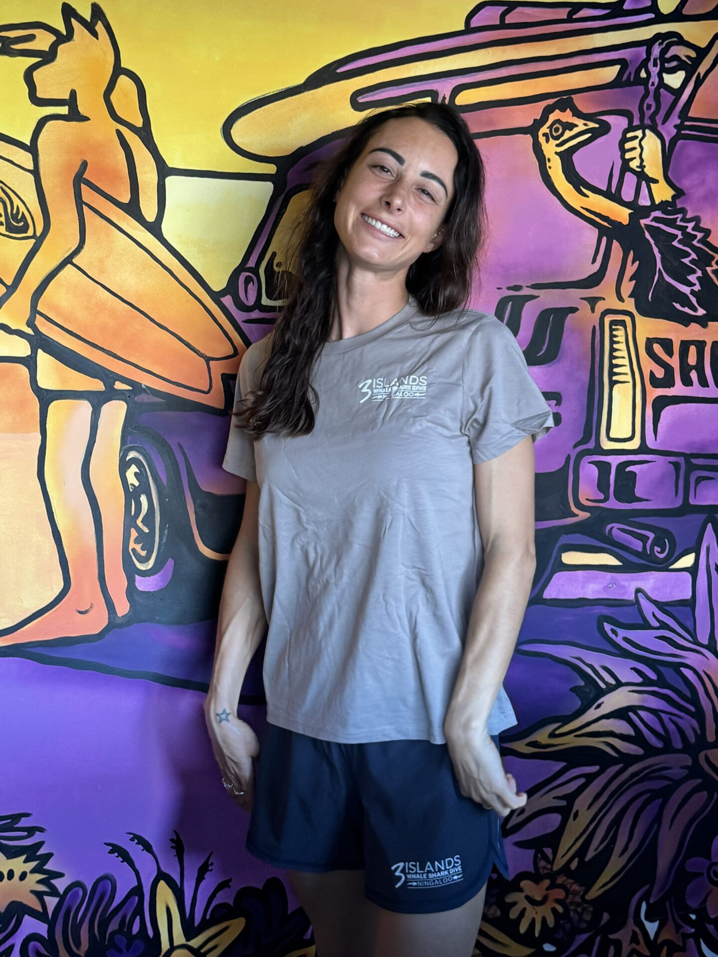 Women’s Little Shark Big Shark Tee - Image 19