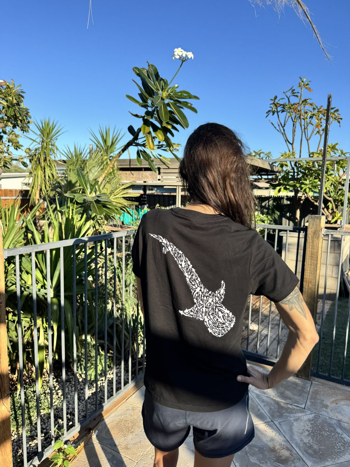 Women’s Little Shark Big Shark Tee - Image 24