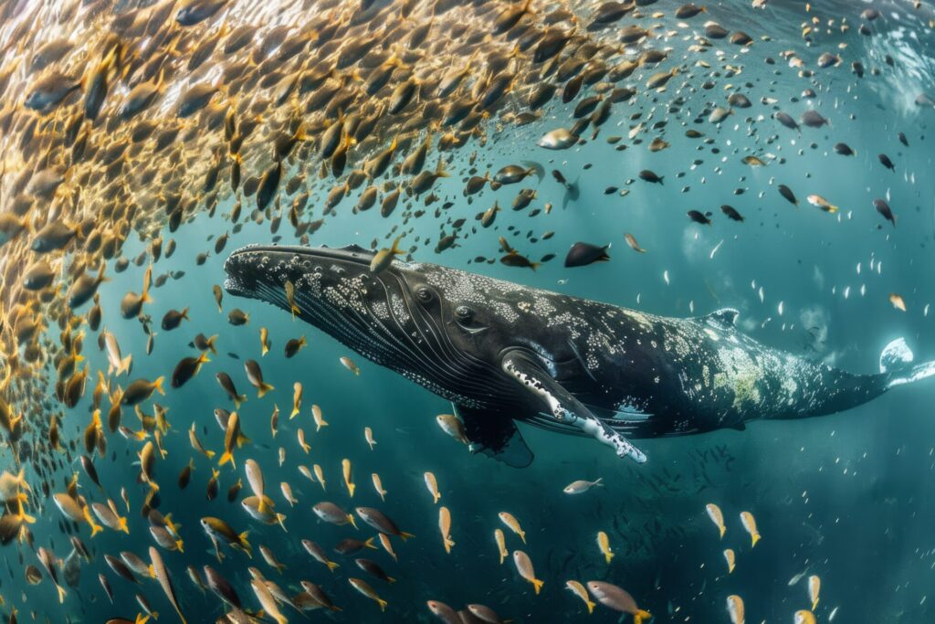 What do whales actually eat